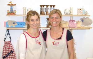 Claudia Mehner und Pamela Radatz